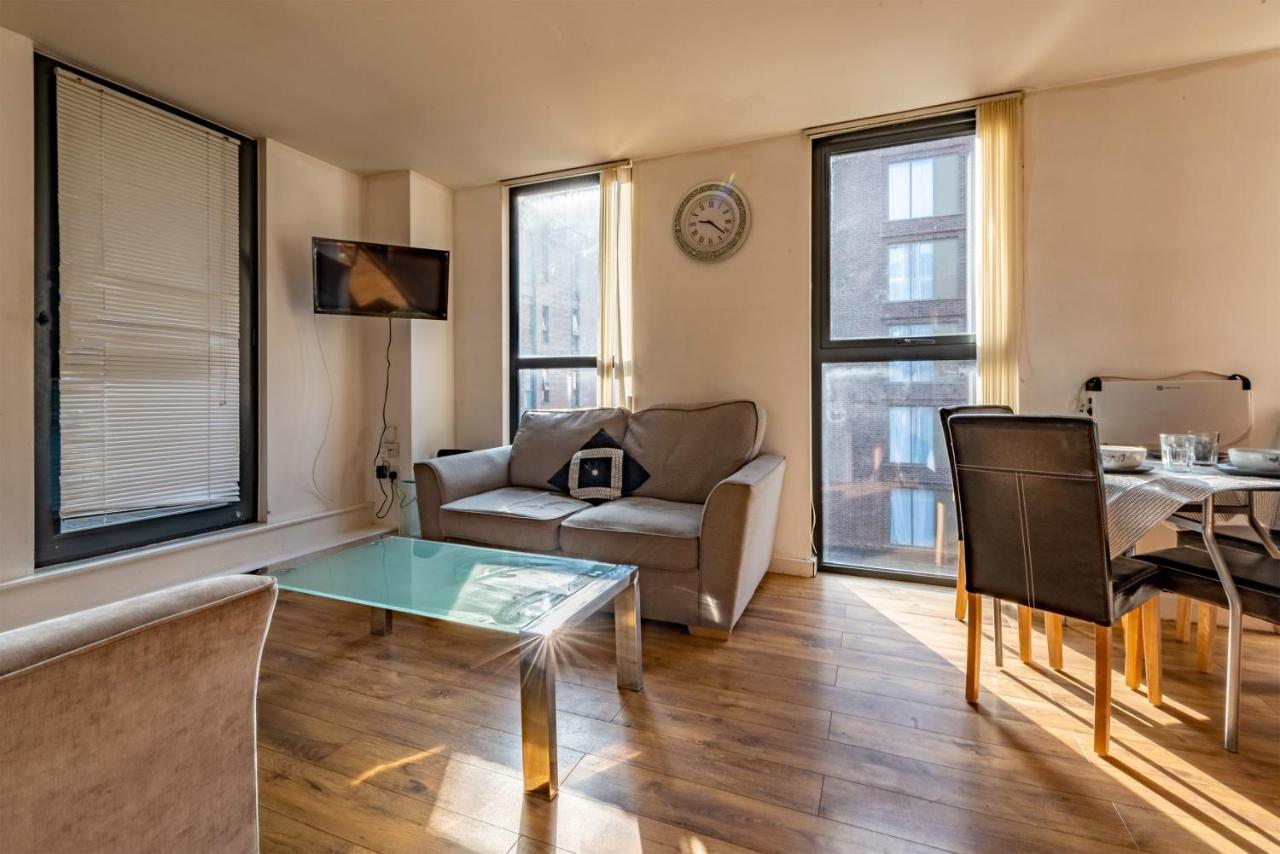 Skyline Tower Apartment Manchester Bagian luar foto